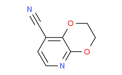 CAS No. 1246088-54-9, 2,3-Dihydro-[1,4]dioxino[2,3-b]pyridine-8-carbonitrile
