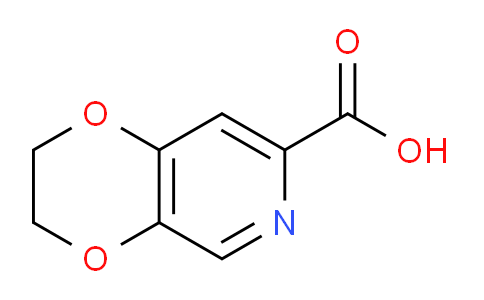 CAS No. 527681-13-6, 2,3-Dihydro-[1,4]dioxino[2,3-c]pyridine-7-carboxylic acid