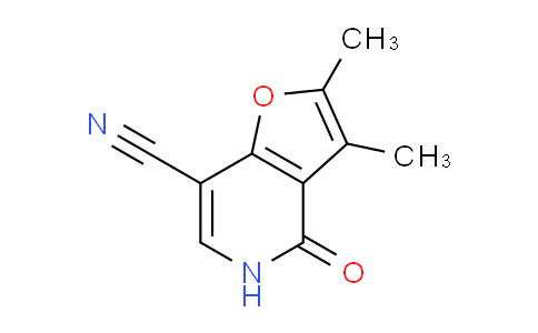 CAS No. 1956336-00-7, 2,3-Dimethyl-4-oxo-4,5-dihydrofuro[3,2-c]pyridine-7-carbonitrile