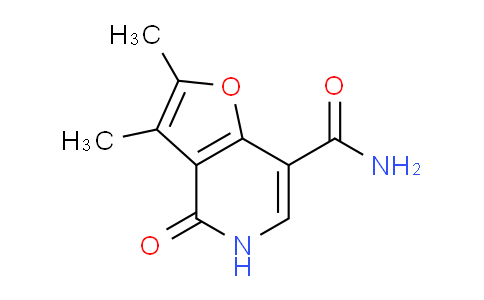 CAS No. 1956384-77-2, 2,3-Dimethyl-4-oxo-4,5-dihydrofuro[3,2-c]pyridine-7-carboxamide