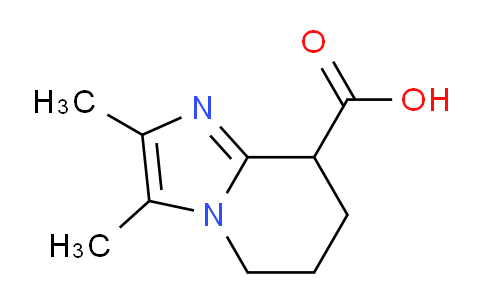 CAS No. 1779123-34-0, 2,3-Dimethyl-5,6,7,8-tetrahydroimidazo[1,2-a]pyridine-8-carboxylic acid