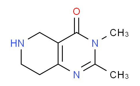 CAS No. 1333945-87-1, 2,3-Dimethyl-5,6,7,8-tetrahydropyrido[4,3-d]pyrimidin-4(3H)-one