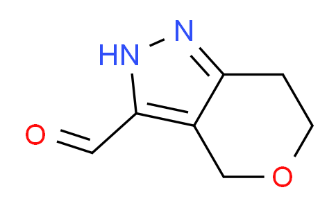 CAS No. 933752-21-7, 2,4,6,7-Tetrahydropyrano[4,3-c]pyrazole-3-carbaldehyde