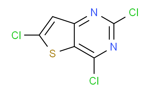 CAS No. 41102-26-5, 2,4,6-Trichlorothieno[3,2-d]pyrimidine
