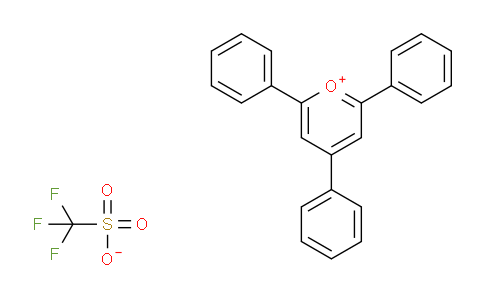 CAS No. 70962-62-8, 2,4,6-Triphenylpyrylium trifluoromethanesulfonate