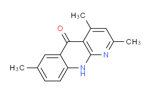 CAS No. 82756-19-2, 2,4,7-Trimethylbenzo[b][1,8]naphthyridin-5(10H)-one