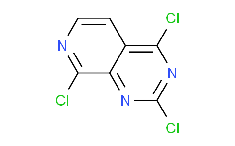 CAS No. 1470249-17-2, 2,4,8-Trichloropyrido[3,4-d]pyrimidine