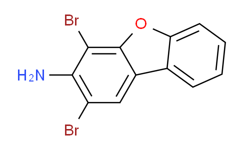 CAS No. 133953-35-2, 2,4-Dibromodibenzo[b,d]furan-3-amine