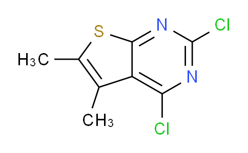 CAS No. 42518-42-3, 2,4-Dichloro-5,6-dimethylthieno[2,3-d]pyrimidine