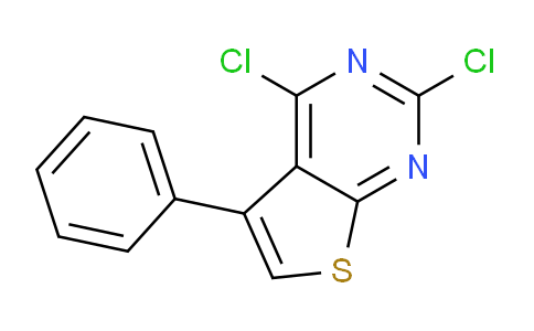 CAS No. 76872-27-0, 2,4-Dichloro-5-phenylthieno[2,3-d]pyrimidine