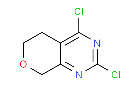 CAS No. 1269461-25-7, 2,4-Dichloro-6,8-dihydro-5H-pyrano[3,4-d]pyrimidine