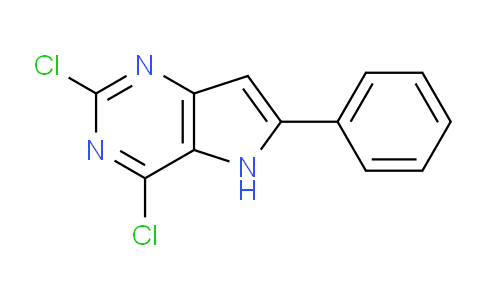CAS No. 237435-80-2, 2,4-Dichloro-6-phenyl-5H-pyrrolo[3,2-d]pyrimidine
