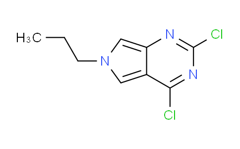 CAS No. 1357086-93-1, 2,4-Dichloro-6-propyl-6H-pyrrolo[3,4-d]pyrimidine