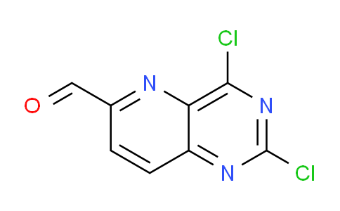 CAS No. 1690866-69-3, 2,4-Dichloropyrido[3,2-d]pyrimidine-6-carbaldehyde