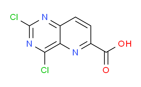CAS No. 1363405-45-1, 2,4-Dichloropyrido[3,2-d]pyrimidine-6-carboxylic acid