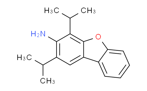 CAS No. 1332881-95-4, 2,4-Diisopropyldibenzo[b,d]furan-3-amine