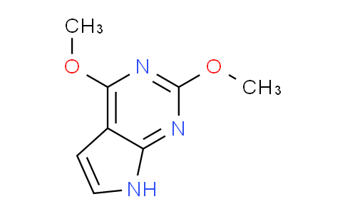 CAS No. 90057-09-3, 2,4-Dimethoxy-7H-pyrrolo[2,3-d]pyrimidine