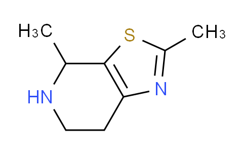 CAS No. 1017174-32-1, 2,4-Dimethyl-4,5,6,7-tetrahydrothiazolo[5,4-c]pyridine