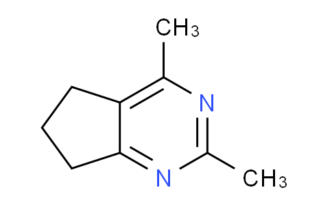 CAS No. 88268-24-0, 2,4-Dimethyl-6,7-dihydro-5H-cyclopenta[d]pyrimidine
