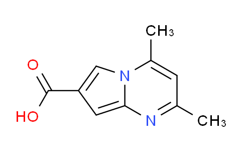 CAS No. 1379263-80-5, 2,4-Dimethylpyrrolo[1,2-a]pyrimidine-7-carboxylic acid