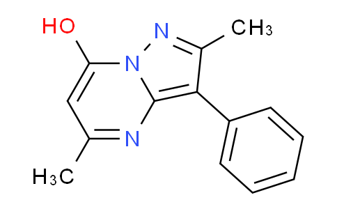 CAS No. 331739-47-0, 2,5-Dimethyl-3-phenylpyrazolo[1,5-a]pyrimidin-7-ol