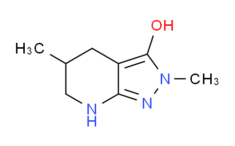 CAS No. 1707568-46-4, 2,5-Dimethyl-4,5,6,7-tetrahydro-2H-pyrazolo[3,4-b]pyridin-3-ol