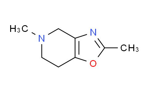 CAS No. 1017781-98-4, 2,5-Dimethyl-4,5,6,7-tetrahydrooxazolo[4,5-c]pyridine