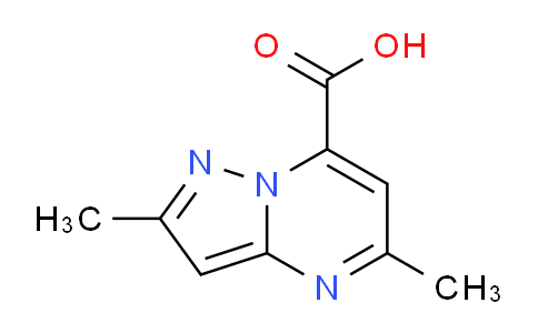 CAS No. 1011355-87-5, 2,5-Dimethylpyrazolo[1,5-a]pyrimidine-7-carboxylic acid