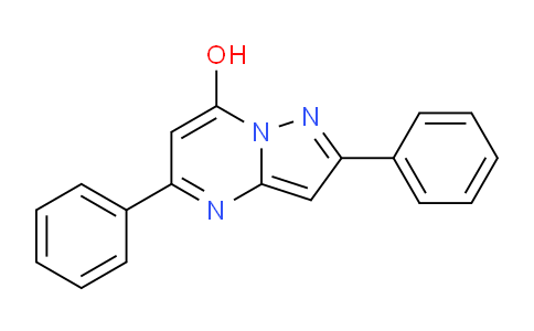 CAS No. 331968-09-3, 2,5-Diphenylpyrazolo[1,5-a]pyrimidin-7-ol