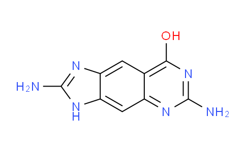 CAS No. 1001242-71-2, 2,6-Diamino-3H-imidazo[4,5-g]quinazolin-8(7H)-one