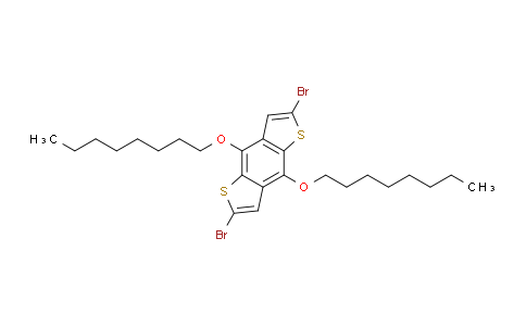 CAS No. 1294515-75-5, 2,6-Dibromo-4,8-bis(octyloxy)benzo[1,2-b:4,5-b']dithiophene