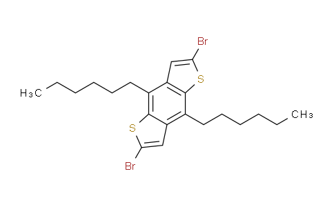 CAS No. 359017-65-5, 2,6-Dibromo-4,8-dihexylbenzo[1,2-b:4,5-b']dithiophene