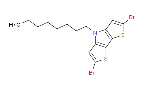 CAS No. 1346688-54-7, 2,6-Dibromo-4-octyl-4H-dithieno[3,2-b:2',3'-d]pyrrole