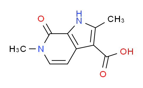CAS No. 1956327-94-8, 2,6-Dimethyl-7-oxo-6,7-dihydro-1H-pyrrolo[2,3-c]pyridine-3-carboxylic acid