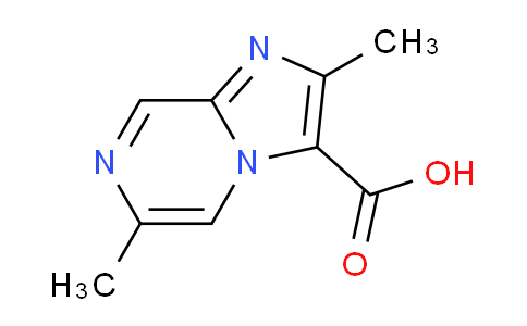 CAS No. 190381-50-1, 2,6-Dimethylimidazo[1,2-a]pyrazine-3-carboxylic acid