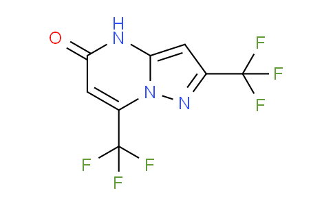 CAS No. 1245806-65-8, 2,7-Bis(trifluoromethyl)pyrazolo[1,5-a]pyrimidin-5(4H)-one