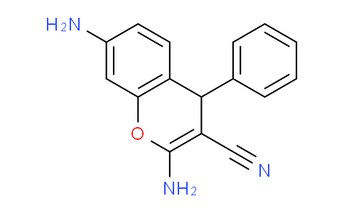 CAS No. 111861-39-3, 2,7-Diamino-4-phenyl-4H-chromene-3-carbonitrile