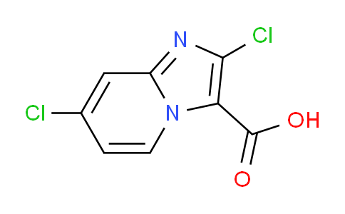 CAS No. 1955547-68-8, 2,7-Dichloroimidazo[1,2-a]pyridine-3-carboxylic acid