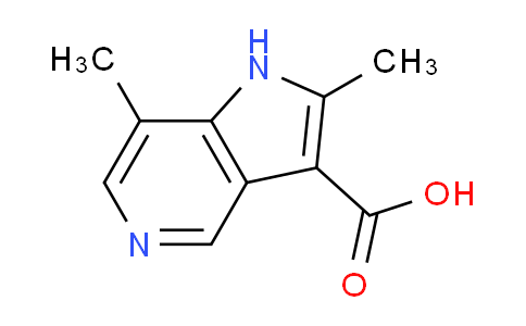 CAS No. 1227267-10-8, 2,7-Dimethyl-1H-pyrrolo[3,2-c]pyridine-3-carboxylic acid