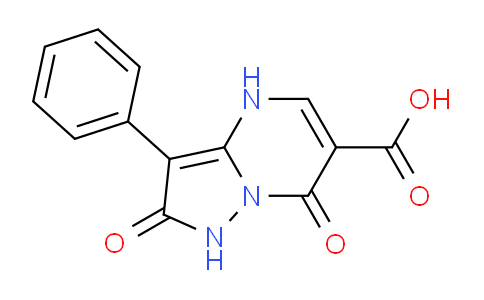 CAS No. 1374408-15-7, 2,7-Dioxo-3-phenyl-1,2,4,7-tetrahydropyrazolo[1,5-a]pyrimidine-6-carboxylic acid
