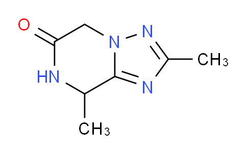 CAS No. 1956377-47-1, 2,8-Dimethyl-7,8-dihydro-[1,2,4]triazolo[1,5-a]pyrazin-6(5H)-one