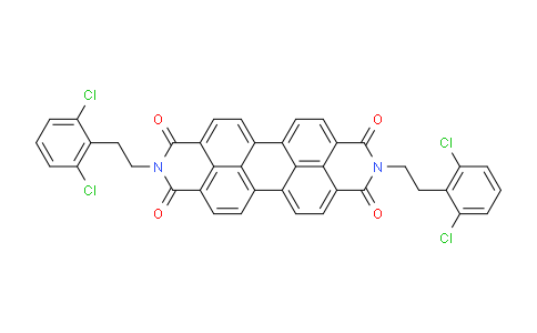 CAS No. 1956334-49-8, 2,9-Bis(2,6-dichlorophenethyl)anthra[2,1,9-def:6,5,10-d'e'f']diisoquinoline-1,3,8,10(2H,9H)-tetraone