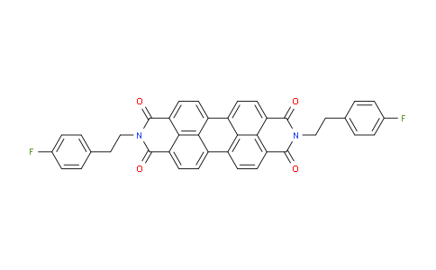 CAS No. 215726-57-1, 2,9-Bis(4-fluorophenethyl)anthra[2,1,9-def:6,5,10-d'e'f']diisoquinoline-1,3,8,10(2H,9H)-tetraone