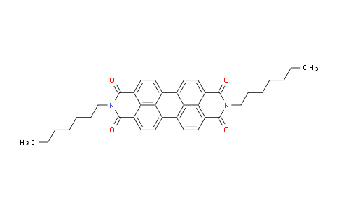 CAS No. 95689-91-1, 2,9-Diheptylanthra[2,1,9-def:6,5,10-d'e'f']diisoquinoline-1,3,8,10(2H,9H)-tetraone