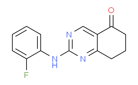 CAS No. 1956385-69-5, 2-((2-Fluorophenyl)amino)-7,8-dihydroquinazolin-5(6H)-one