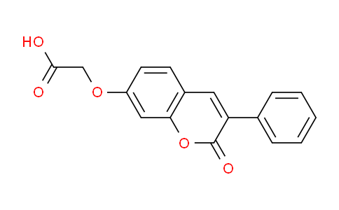 CAS No. 141113-49-7, 2-((2-oxo-3-Phenyl-2H-chromen-7-yl)oxy)acetic acid
