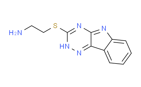 CAS No. 189830-95-3, 2-((2H-[1,2,4]Triazino[5,6-b]indol-3-yl)thio)ethanamine