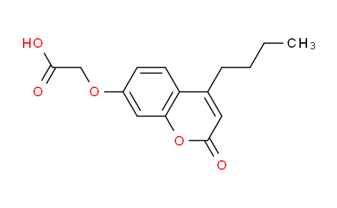 CAS No. 438027-96-4, 2-((4-Butyl-2-oxo-2H-chromen-7-yl)oxy)acetic acid
