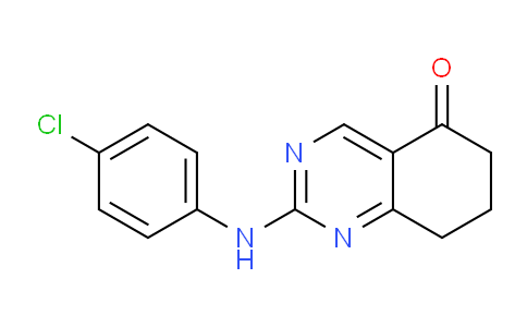 CAS No. 1383718-49-7, 2-((4-Chlorophenyl)amino)-7,8-dihydroquinazolin-5(6H)-one