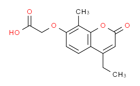 CAS No. 428839-65-0, 2-((4-Ethyl-8-methyl-2-oxo-2H-chromen-7-yl)oxy)acetic acid